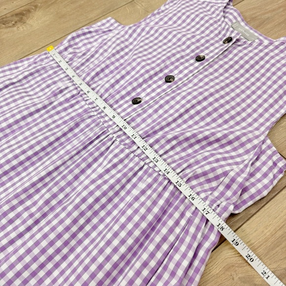 NEW Everlane The Tiered Gingham Midi Dress Size Small - Picture 13 of 15